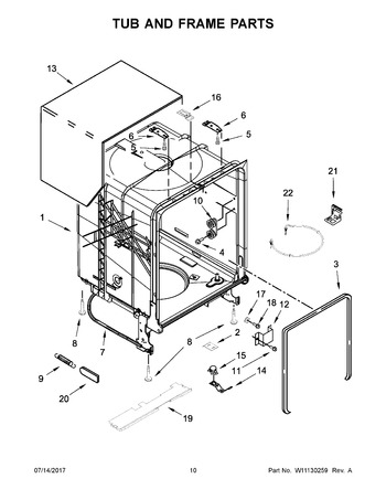 Diagram for WDT710PAHW1