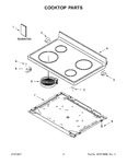 Diagram for 02 - Cooktop Parts