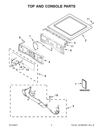 Diagram for WGD7540FW0