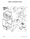 Diagram for 03 - Liner & Icemaker Parts