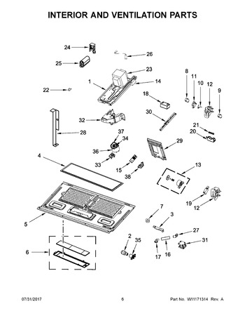 Diagram for WMH73521CS6