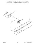 Diagram for 03 - Control Panel And Latch Parts