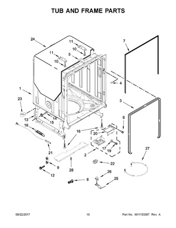 Diagram for KDTE234GPS0