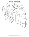 Diagram for 02 - Control Panel Parts