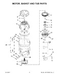 Diagram for 04 - Motor, Basket And Tub Parts