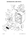 Diagram for 03 - Refrigerator Liner Parts