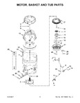 Diagram for 04 - Motor, Basket And Tub Parts