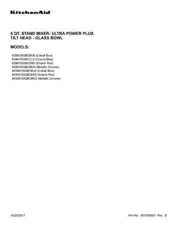 Diagram for KSM105GBCBU0