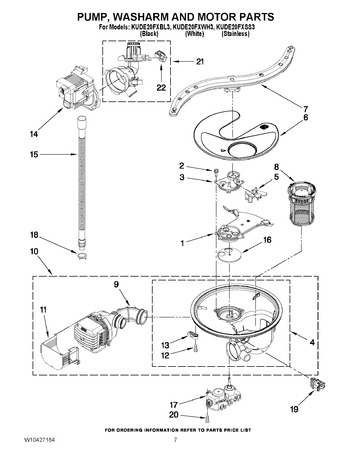 Diagram for KUDE20FXWH3