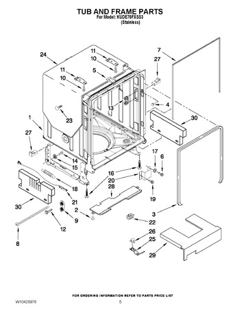 Diagram for KUDE70FXSS3