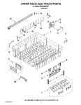 Diagram for 09 - Upper Rack And Track Parts