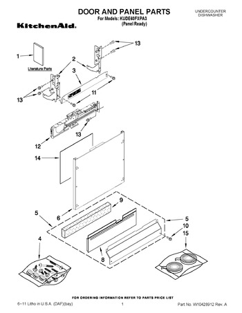 Diagram for KUDE60FXPA3