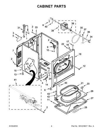 Diagram for WGD4950HW0