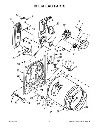 Diagram for WGD4950HW0