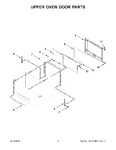 Diagram for 04 - Upper Oven Door Parts