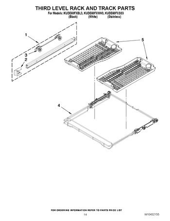 Diagram for KUDE60FXWH3