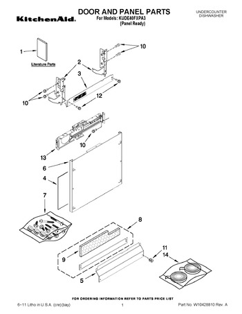 Diagram for KUDE40FXPA3