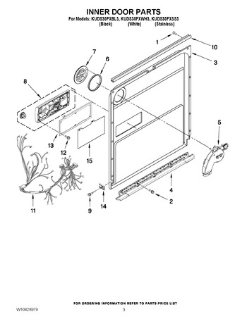 Diagram for KUDS30FXWH3