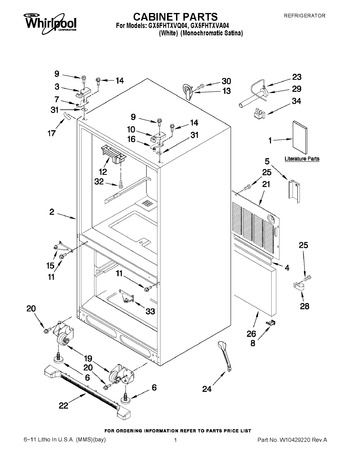 Diagram for GX5FHTXVQ04