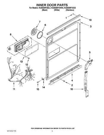 Diagram for KUDE60FXSS3