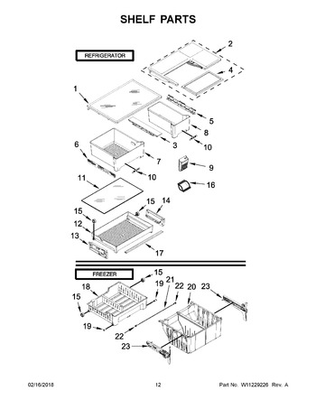 Diagram for WRFA60SFHN00