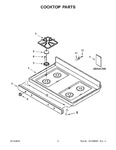 Diagram for 02 - Cooktop Parts