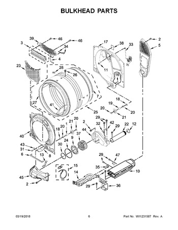 Diagram for WED8540FW2