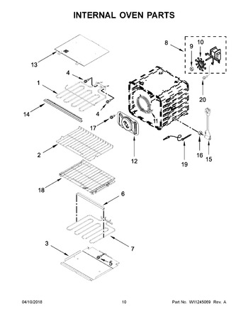 Diagram for KODE500EWH04