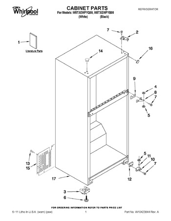 Diagram for W8TXEWFYB00