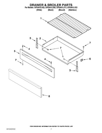 Diagram for GFG461LVT3