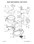 Diagram for 04 - Base And Pedestal Unit Parts