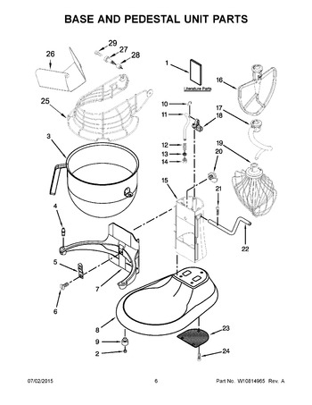 Diagram for KSMC895WH0