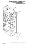 Diagram for 02 - Refrigerator Liner Parts