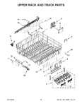 Diagram for 09 - Upper Rack And Track Parts