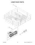 Diagram for 10 - Lower Rack Parts