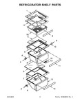 Diagram for 04 - Refrigerator Shelf Parts