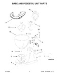 Diagram for 04 - Base And Pedestal Unit Parts