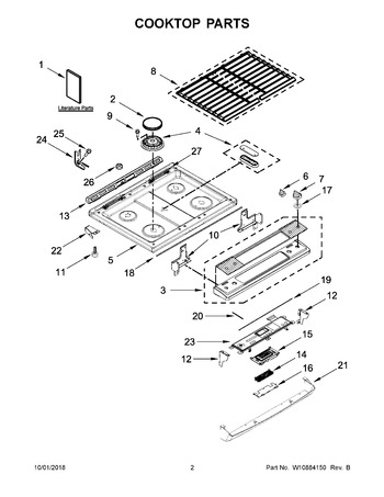 Diagram for WEG745H0FE0