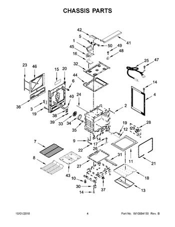 Diagram for WEG745H0FE0