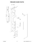 Diagram for 08 - Freezer Door Parts