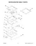 Diagram for 04 - Refrigerator Shelf Parts