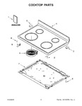 Diagram for 02 - Cooktop Parts