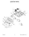 Diagram for 02 - Cooktop Parts