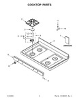 Diagram for 02 - Cooktop Parts