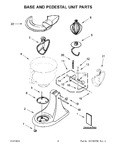 Diagram for 03 - Base And Pedestal Unit Parts