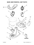 Diagram for 03 - Base And Pedestal Unit Parts