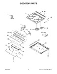 Diagram for 02 - Cooktop Parts