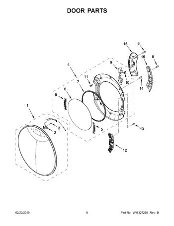 Diagram for WGD9620HBK0