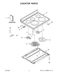 Diagram for 02 - Cooktop Parts