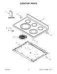 Diagram for 02 - Cooktop Parts